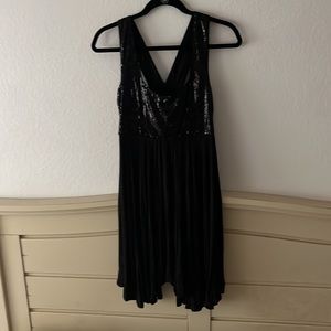 Black sequin Forever 21 dress in medium